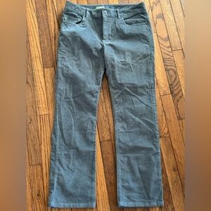 STIO Rivet Cord Corduroy Pants - Organic Cotton - Bluish Gray 
Men’s 33R